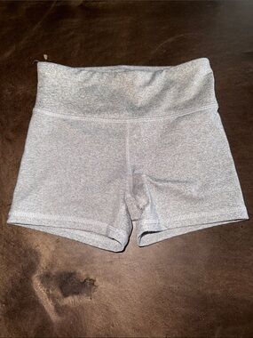 Old Navy Heather Gray Girls' Stretch Bike Shorts